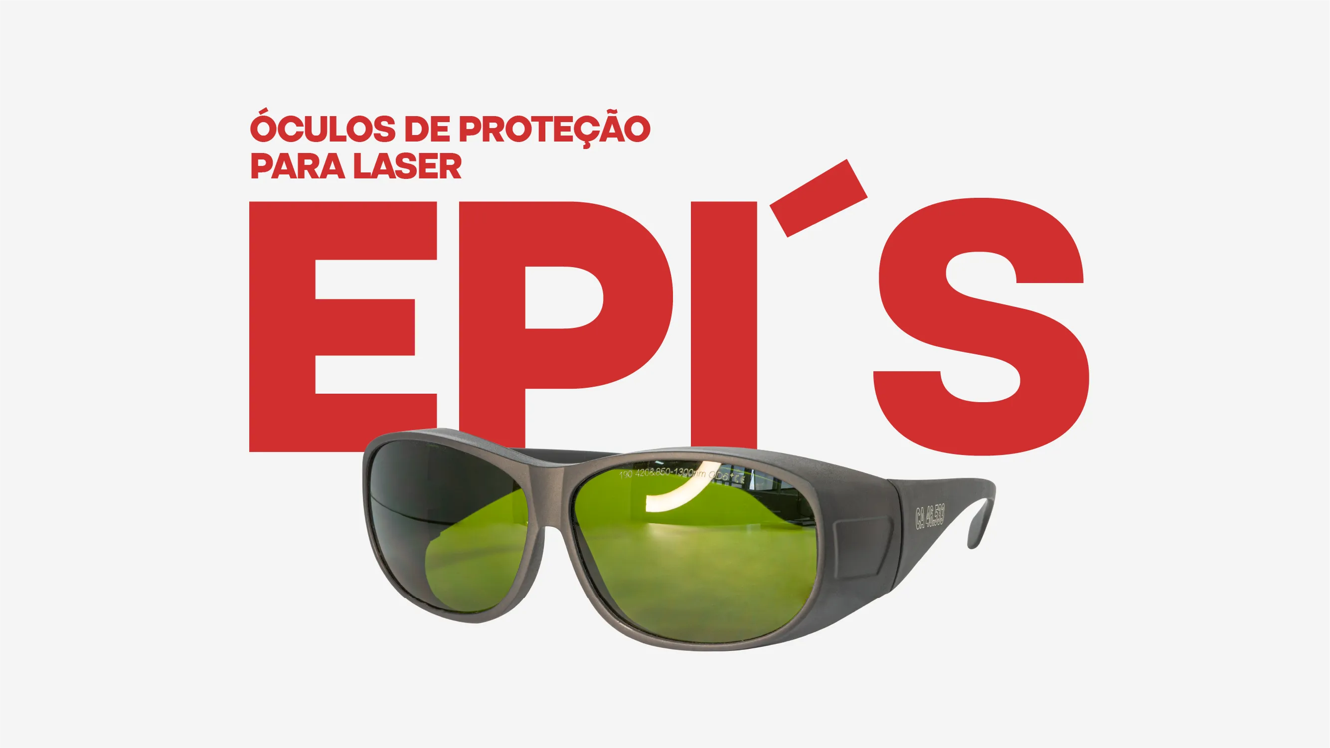 Óculos de proteção para laser
